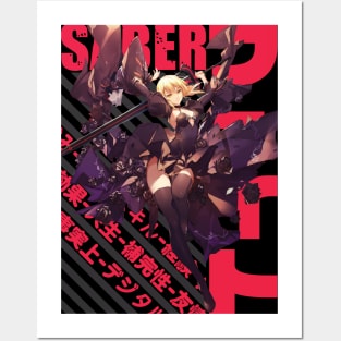 Fate - Saber Alter #02 Posters and Art